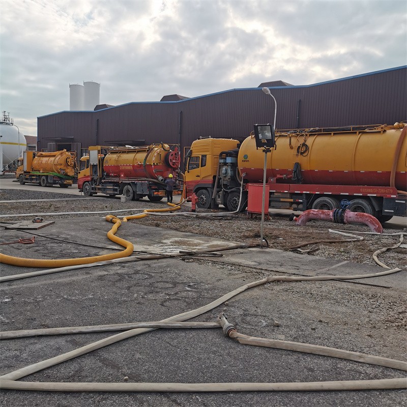 港北污水池清理